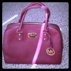 Maroon Michael Kors Bag! 🌟
